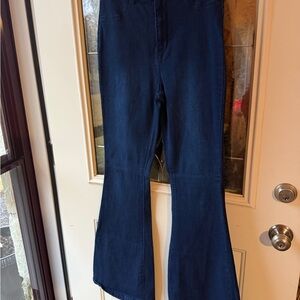 Stylish Navy Flare Jeans